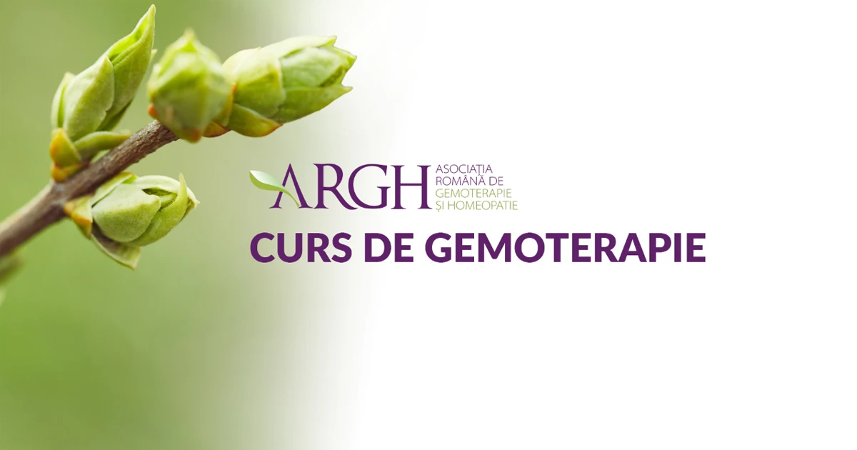 Curs online de gemoterapie pentru specialiști