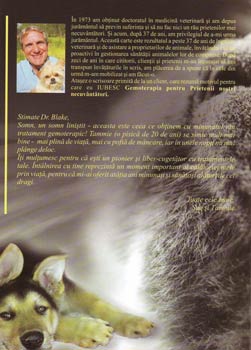 Apariție editorială: „Gemoterapie pentru prietenii noștri necuvântători”